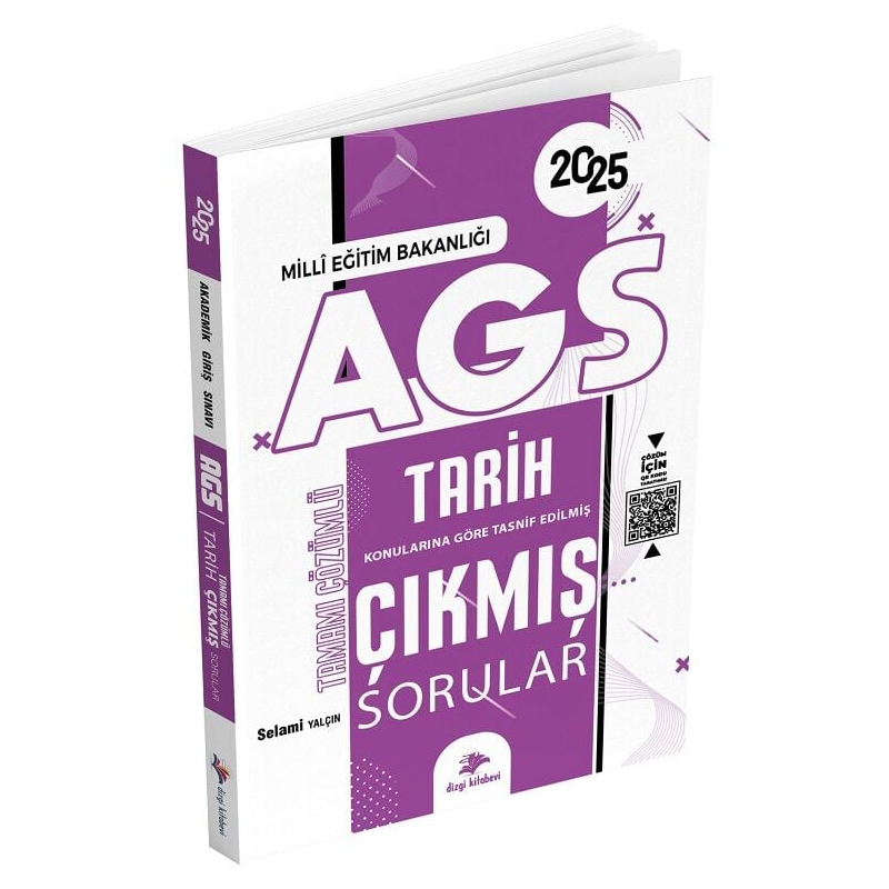 2025 MEB AGS Tamamı Video Çözümlü Tarih Çıkmış Sorular Dizgi Kitap