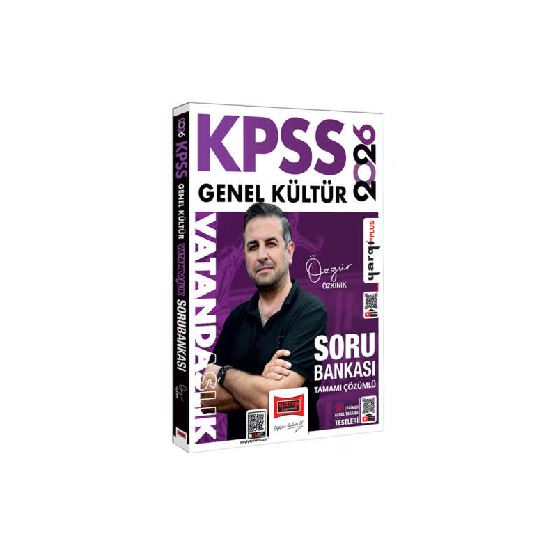 2026 KPSS Vatandaşlık Soru Bankası Çözümlü Özgür Özkınık Yargı Yayınları