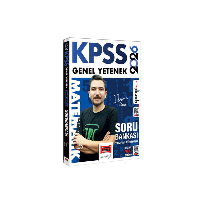 2026 KPSS Matematik Soru Bankası Çözümlü - İlyas Güneş Yargı Yayınları