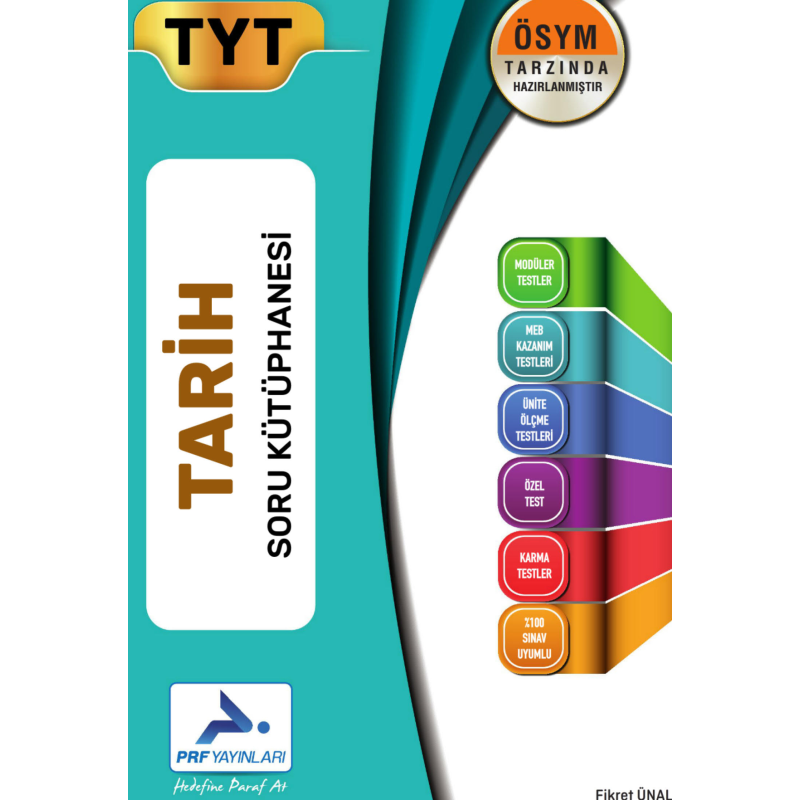 TYT Tarih Ösym Tarzında Hazırlanmış Soru Kütüphanesi Prf Paraf Yayınları