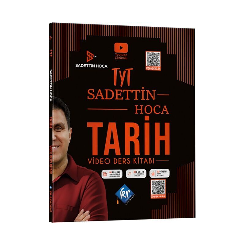 Sadettin Hoca TYT Tarih Video Ders Kitabı KR Akademi