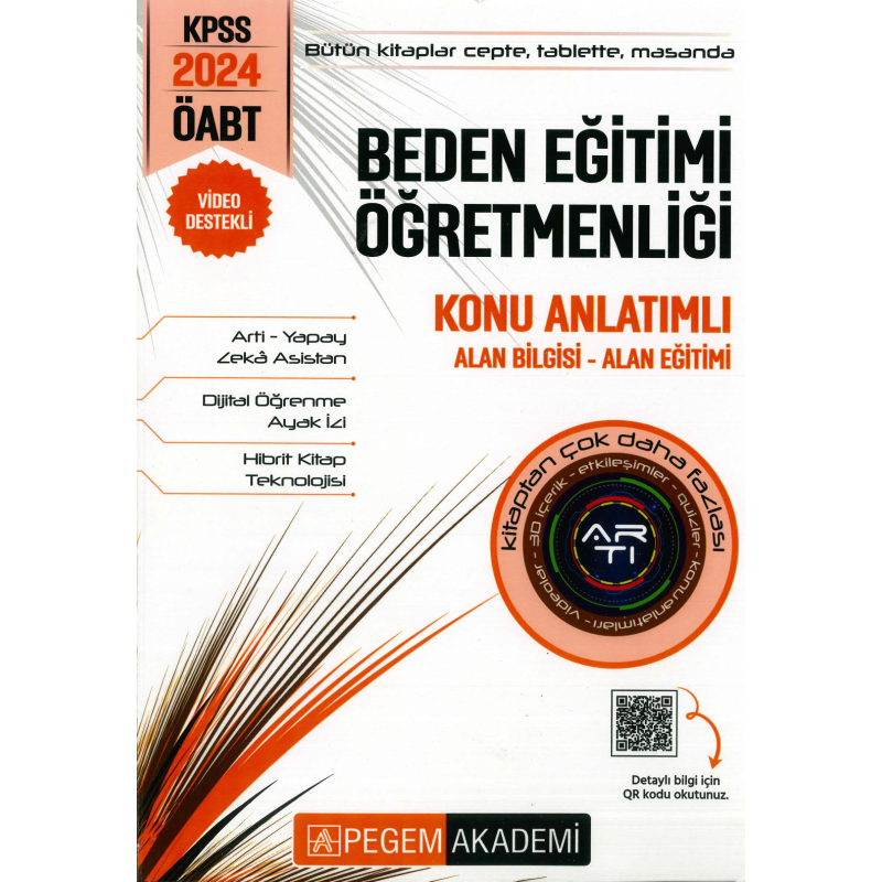 BEDEN EĞİTİMİ ÖĞRETMENLİĞİ KONU ANLATIMLI ALAN BİLGİSİ- ALAN EĞİTİMİ