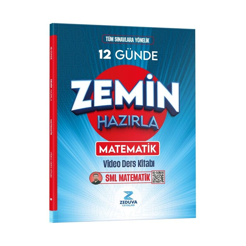 SML Matematik 12 Günde Zemin Hazırla Matematik Video Ders Kitabı Zeduva Yayınları