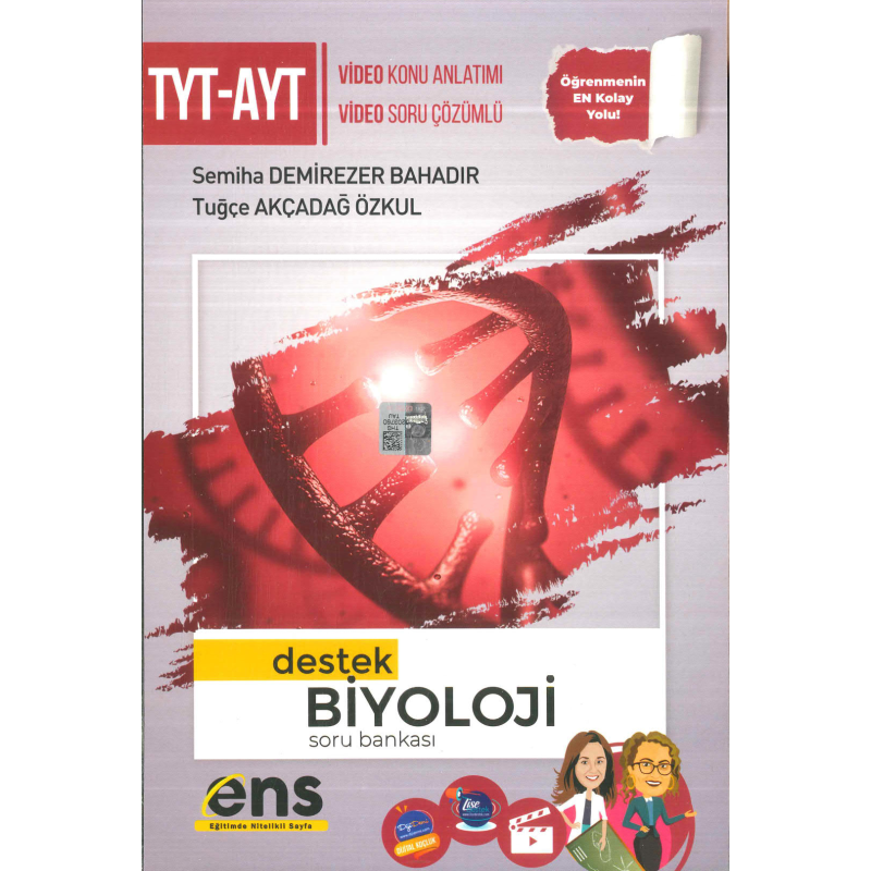TYT-AYT BİYOLOJİ DESTEK SORU BANKASI