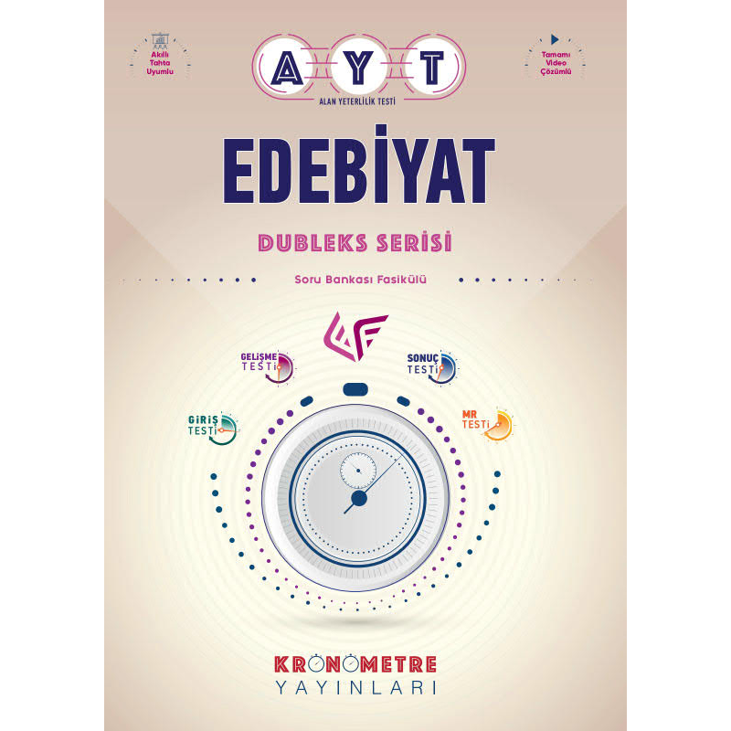 Ayt Edebiyat Dubleks Serisi Soru Bankası Fasikülü
