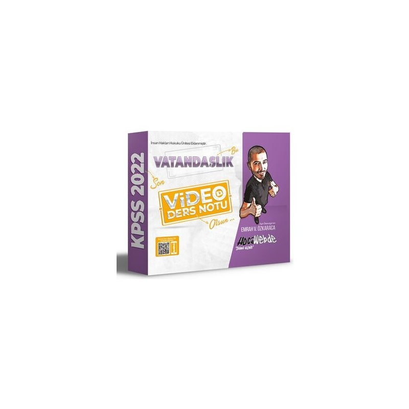 2022 KPSS Vatandaşlık Video Ders Notu