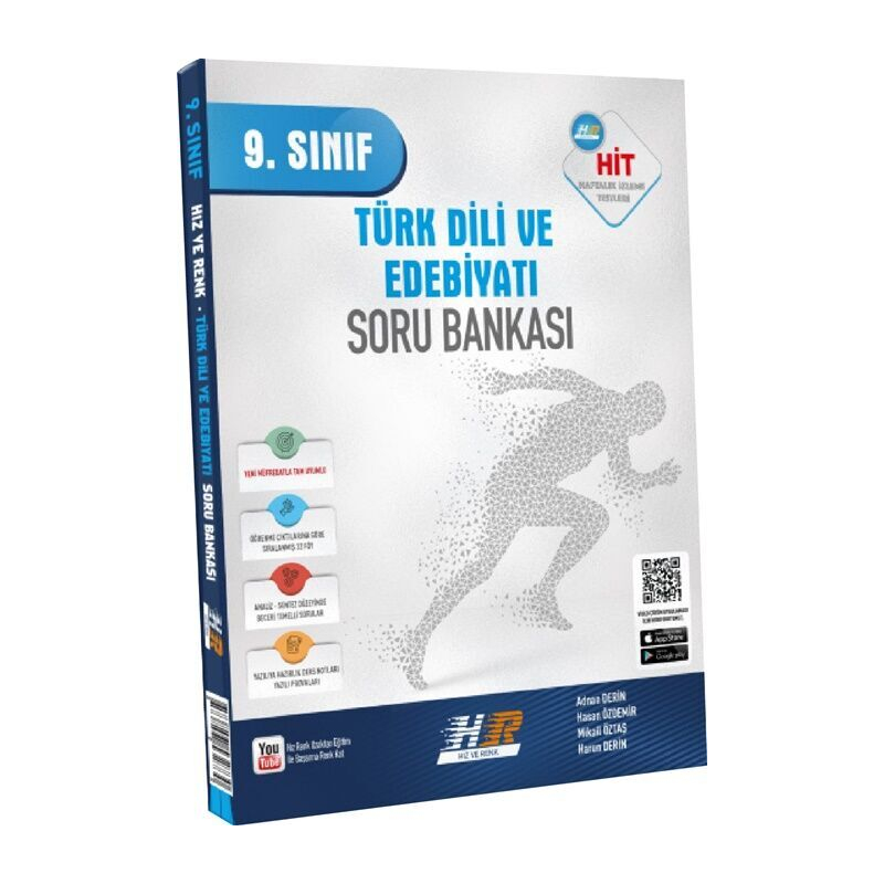 9. Sınıf Türk Dili ve Edebiyatı HİT Soru Bankası Hız ve Renk