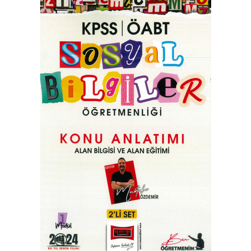 ÖABT SOSYAL BİLGİLER KONU ANLATIMI 2'Lİ SET (1. MODÜL)