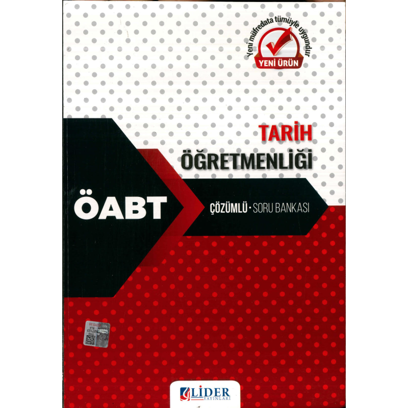TARİH ÖĞRETMENLİĞİ ÇÖZÜMLÜ SORU BANKASI