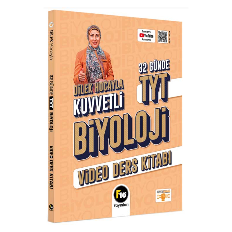 Dilek Hocayla 32 Günde TYT Biyoloji Video Ders Kitabı