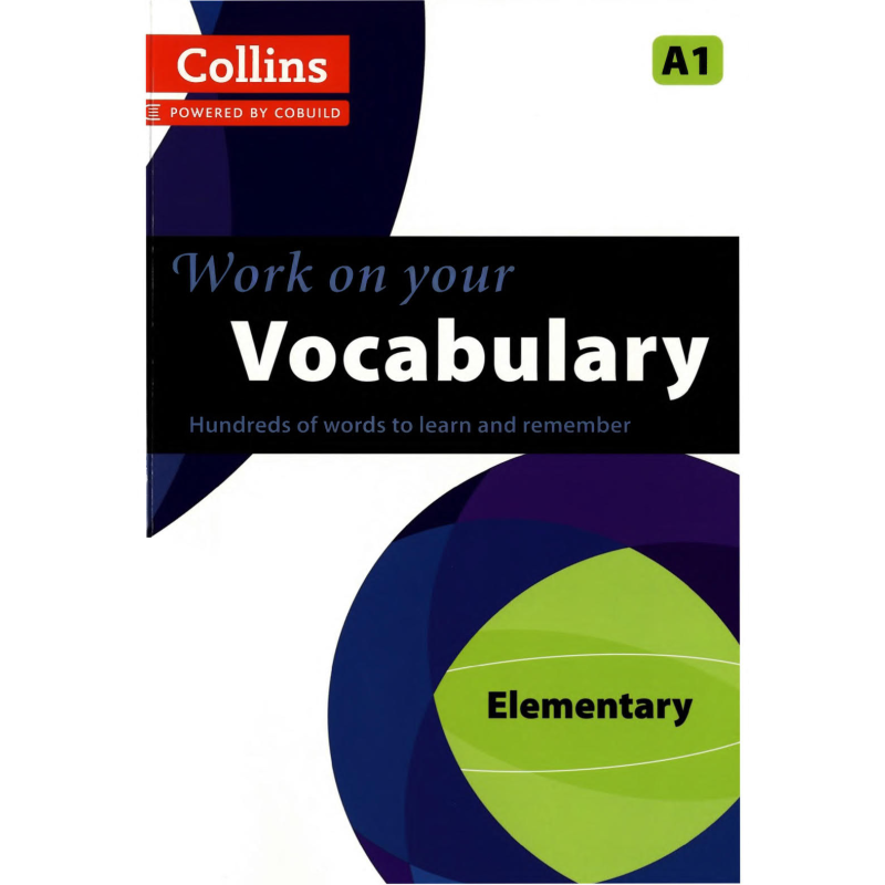 Work On Your Vocabulary Elementary A1
