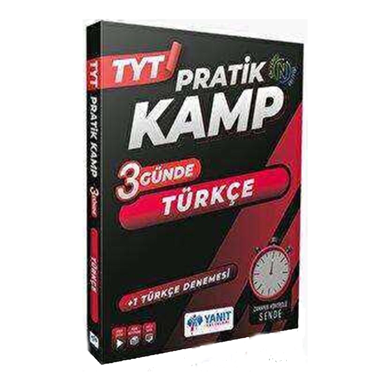 TYT Pratik Kamp 3 Günde Türkçe Yanıt Yayınları