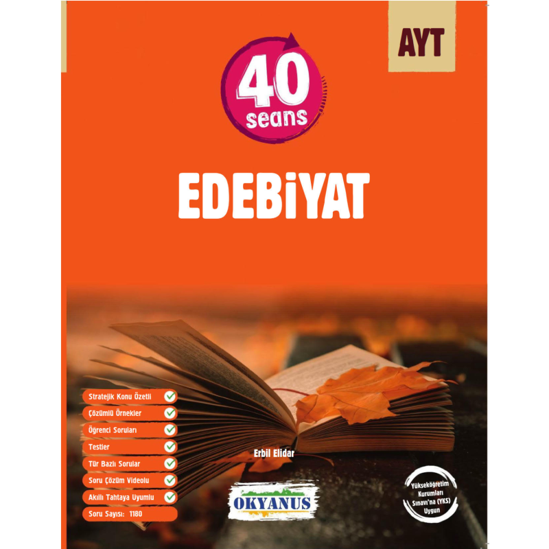 AYT 40 Seans Edebiyat Okyanus Yayınları