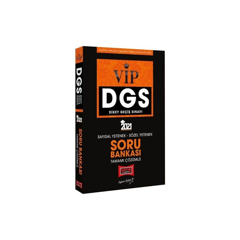 VİP DGS SAYISAL SÖZEL SORU BANKASI