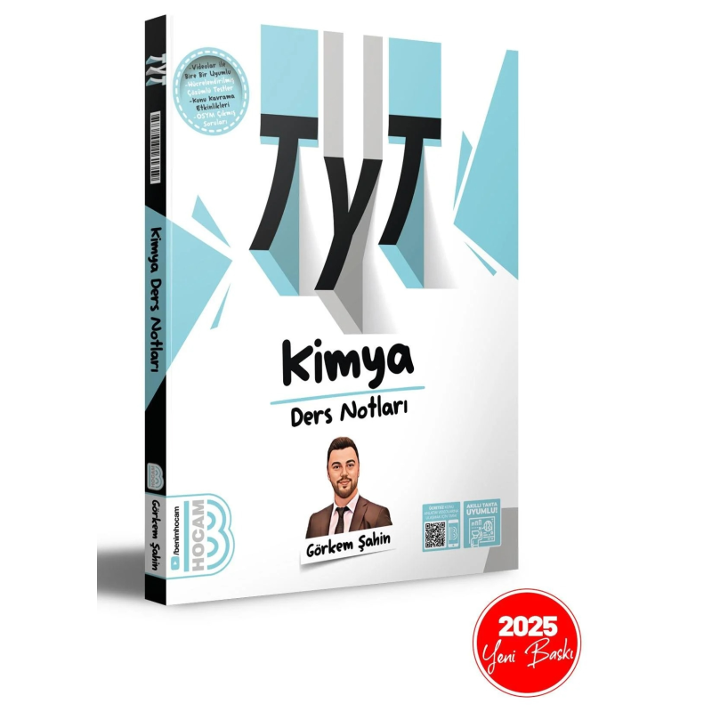 2025 TYT Kimya Ders Notları Benim Hocam Yayınları