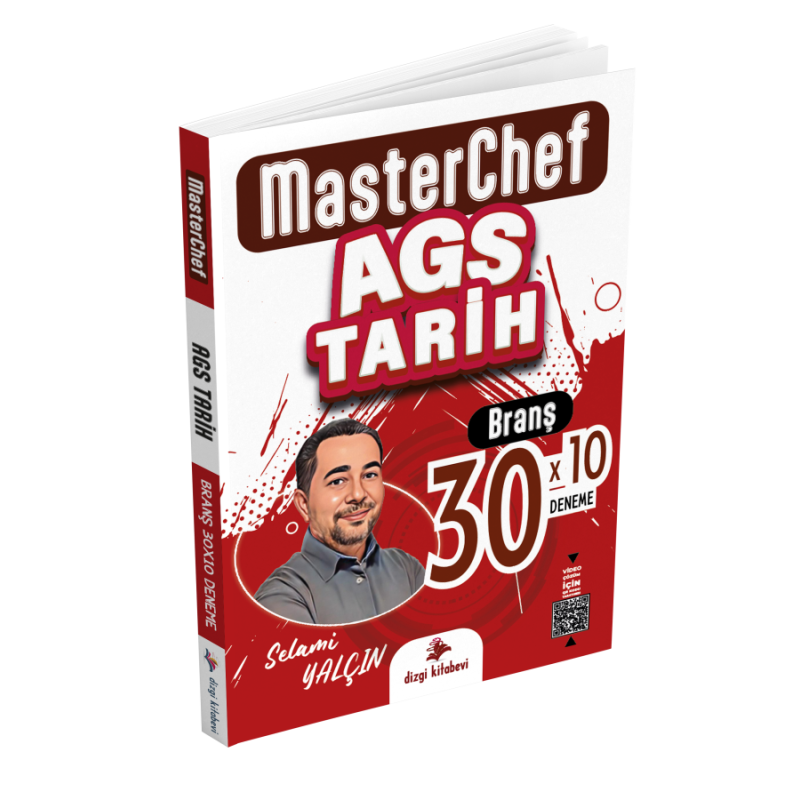 2025 MEB AGS Tarih MasterChef 30 Deneme Dizgi Kitap