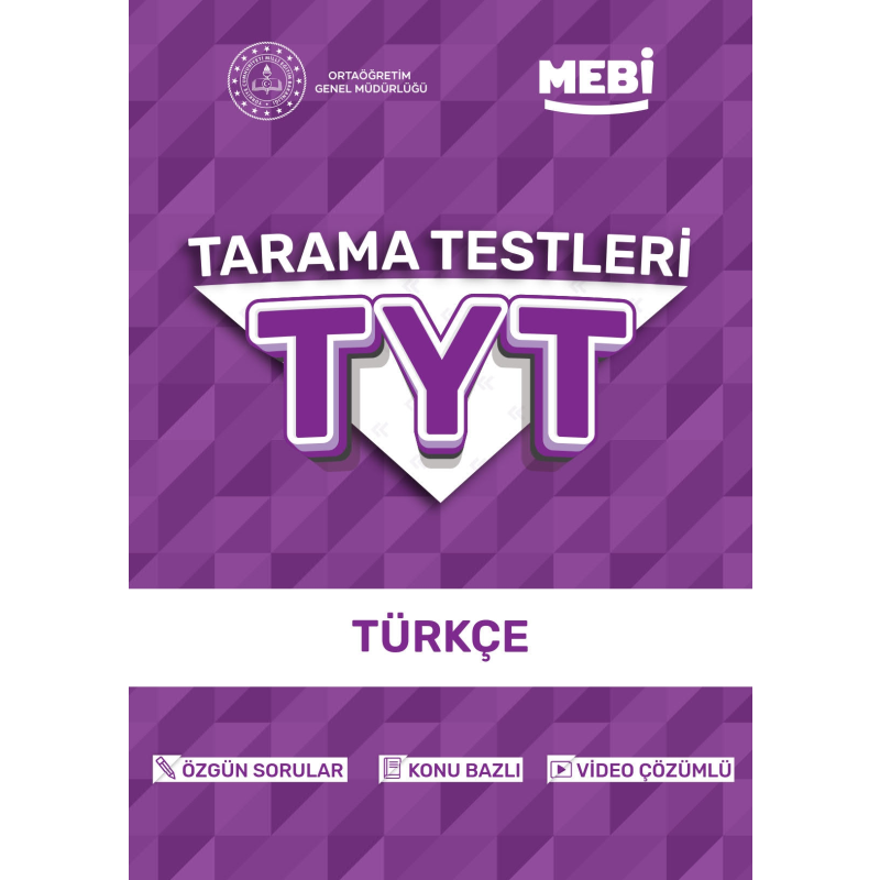 TYT Tarama Testleri Türkçe MEBİ OGM