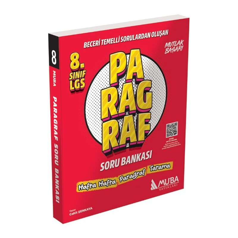 8. Sınıf Paragraf Soru Bankası Muba Yayınları