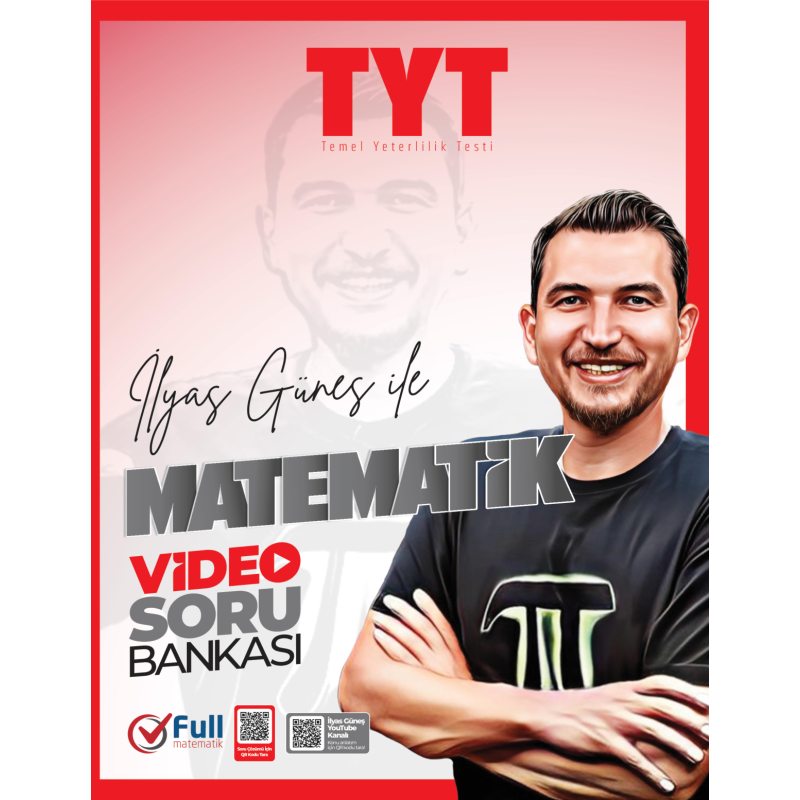 TYT Matematik İlyas Güneş İle Video Soru Bankası Full Matematik Yayınları
