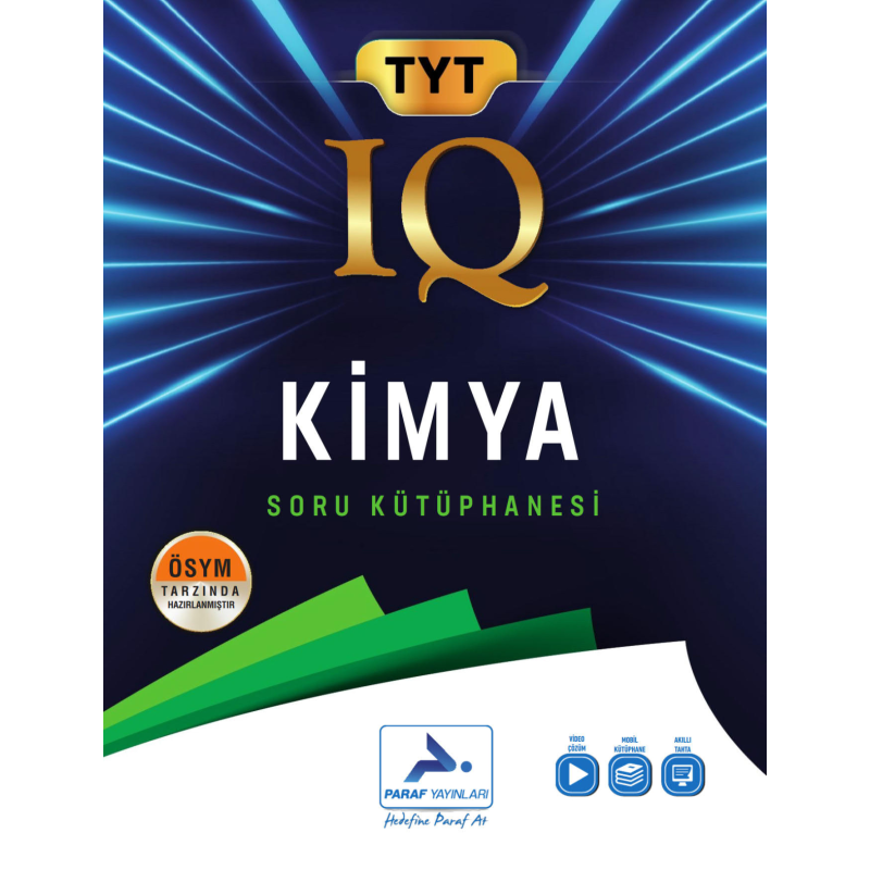TYT Kimya IQ Soru Kütüphanesi PRF Paraf Yayınları
