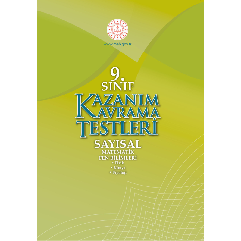 9. Sınıf Kazanım Kavrama Testleri (Sayısal)