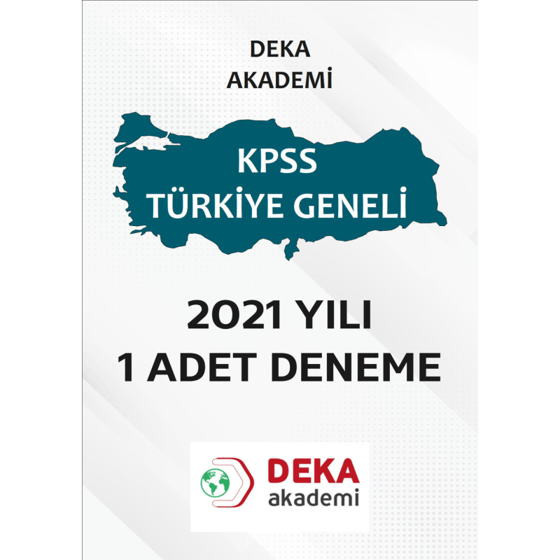 DEKA AKADEMİ 1 ADET DENEME