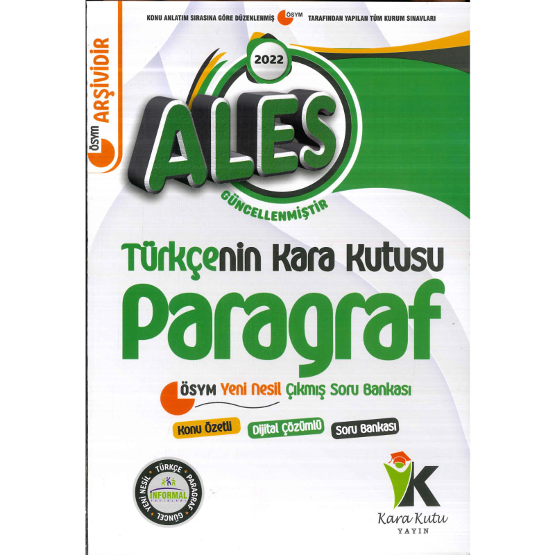 TÜRKÇE'NİN KARA KUTUSU PARAGRAF