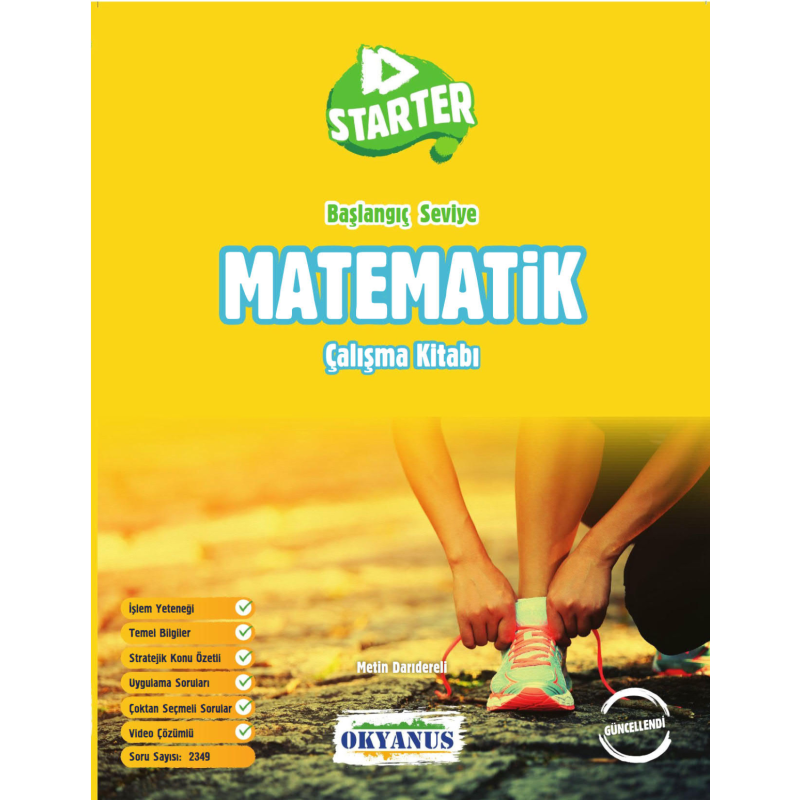 Starter Matematik Çalışma Kitabı Okyanus Yayınları