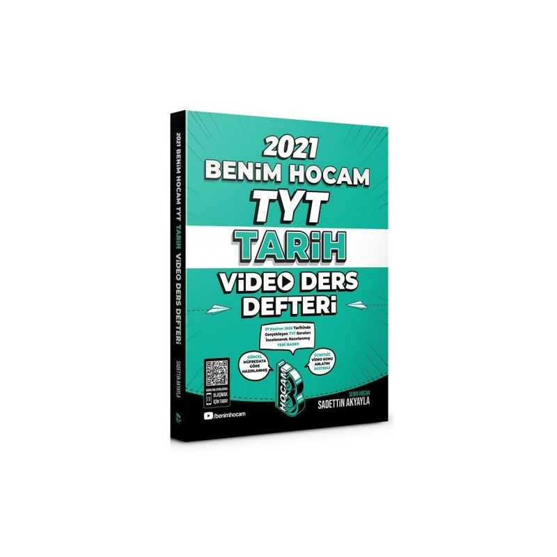 TYT TARİH VİDEO DERS DEFTERİ