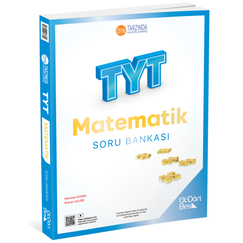 2026 TYT Matematik Soru Bankası Üç Dört Beş Yayınları
