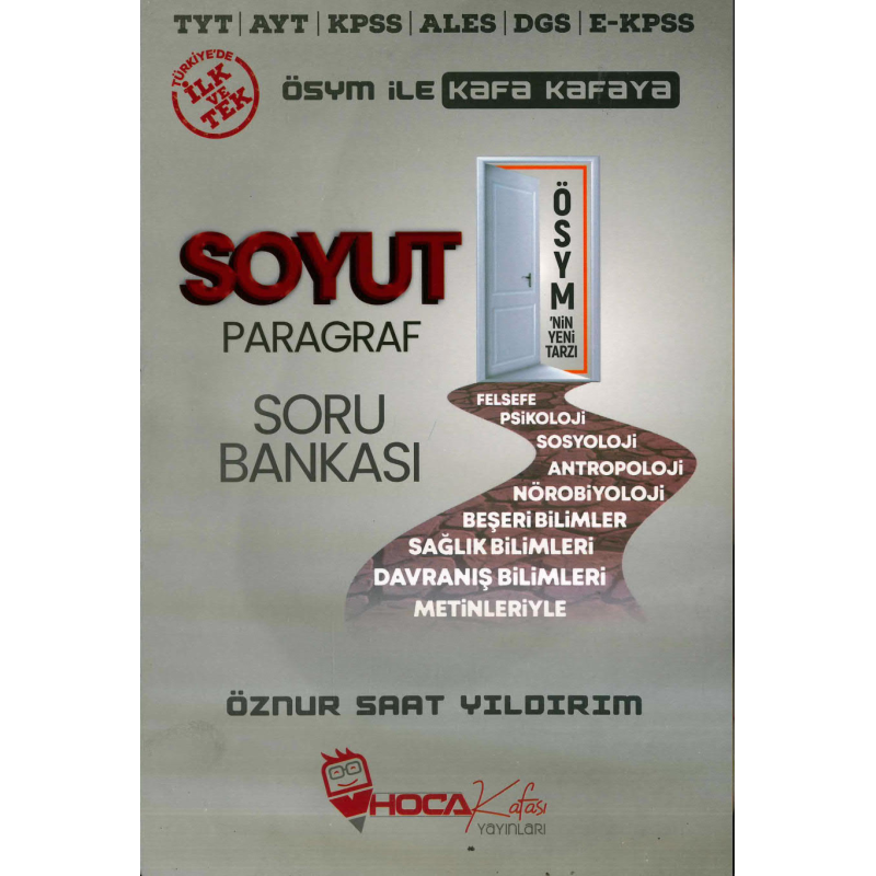 SOYUT PARAGRAF ÖSYM ile KAFA KAFAYA SORU BANKASI ÖZNUR SAAT YILDIRIM