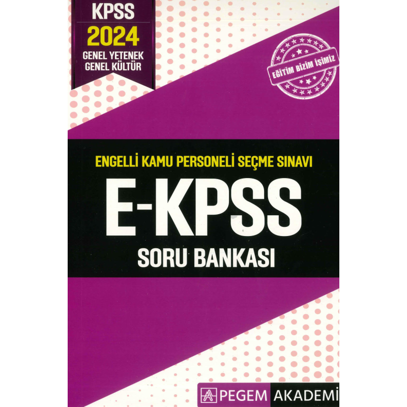 E-KPSS TÜM DERSLER SORU BANKASI