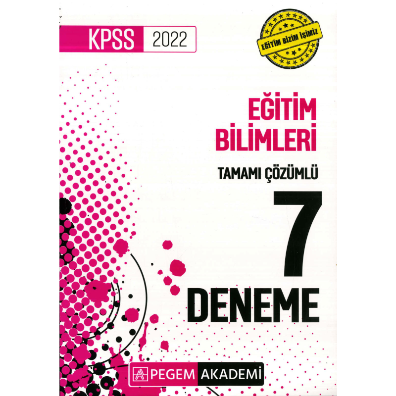 EĞİTİM BİLİMLERİ 7Lİ DENEME ÇÖZÜMLÜ