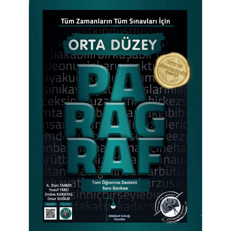 Tüm Zamanların Tüm Sınavları İçin Orta Düzey Paragraf Soru Bankası Edebiyat Sokağı