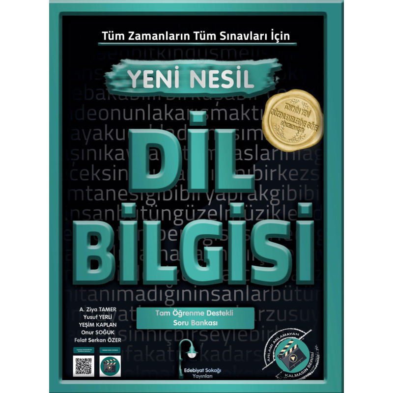Tüm Sınavlar İçin Dil Bilgisi Soru Bankası Edebiyat Sokağı