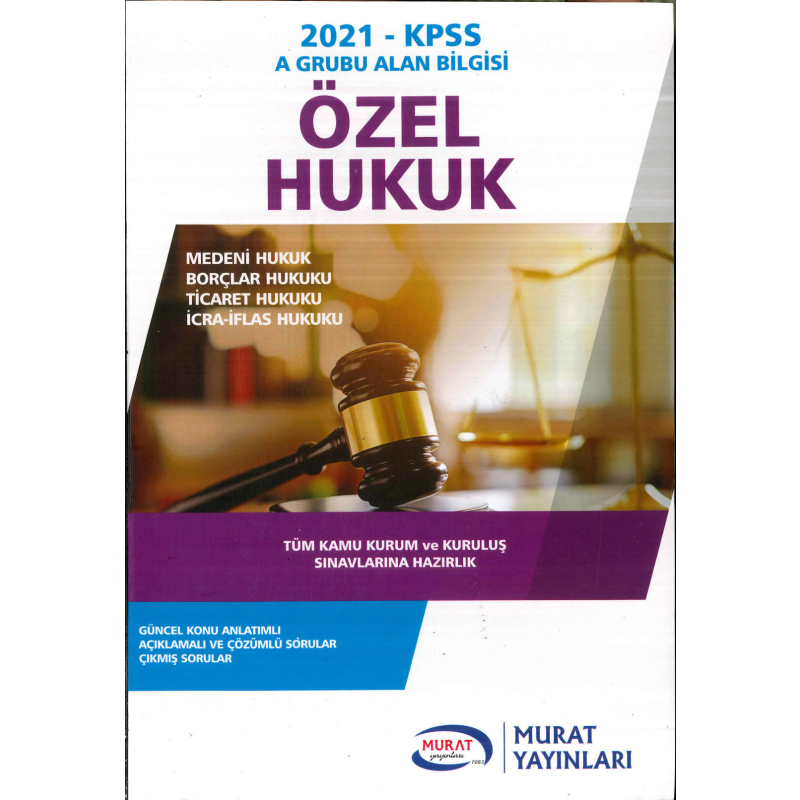 ÖZEL HUKUK SORU BANKASI