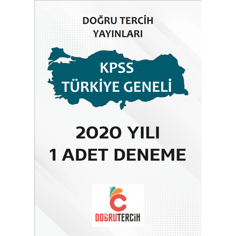 DOĞRU TERCİH 1 ADET DENEME