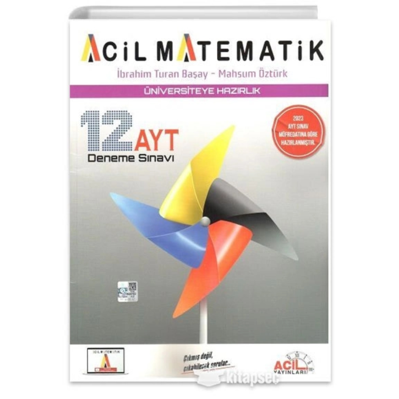 AYT Matematiğin İlacı 12 Denemeleri Özel Baskı Acil Yayınları