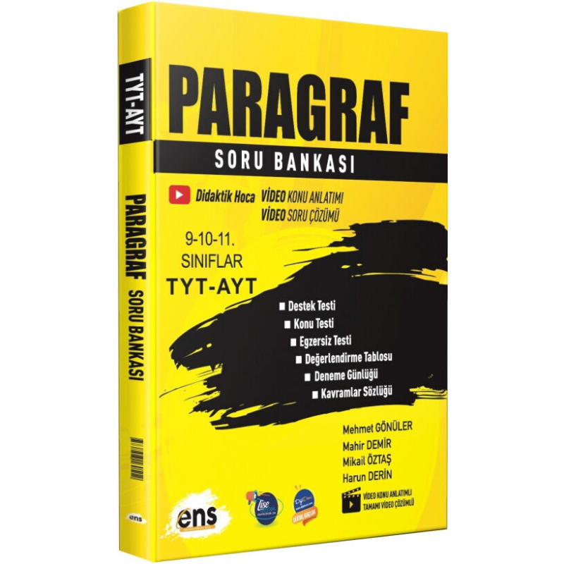 TYT AYT Paragraf Soru Bankası ENS Yayıncılık