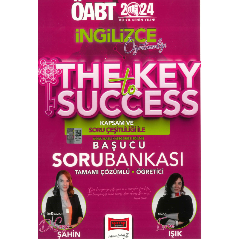 ÖABT İNGİLİZCE THE KEY TO SUCCESS BAŞUCU SORU BANKASI