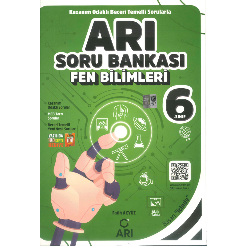 6. Sınıf Fen Bilimleri Soru Bankası Arı Yayınları