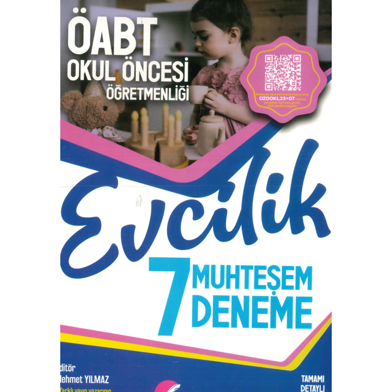 ÖABT OKUL ÖNCESİ ÖĞRETMENLİĞİ EVCİLİK 7 MUHTEŞEM DENEME