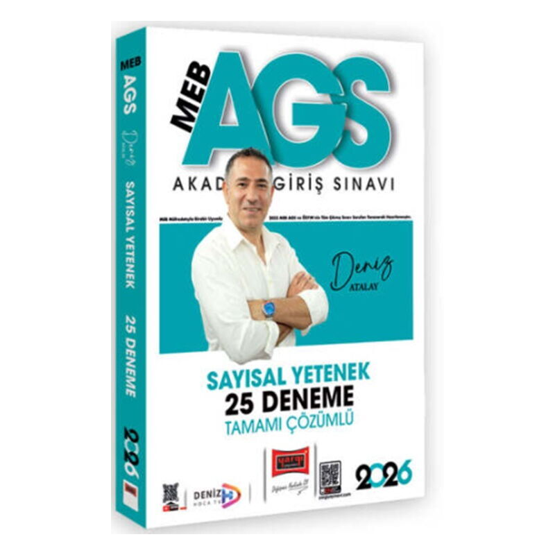 2026 MEB AGS Sayısal Yetenek Tamamı Çözümlü 25 Deneme Yargı Yayınları