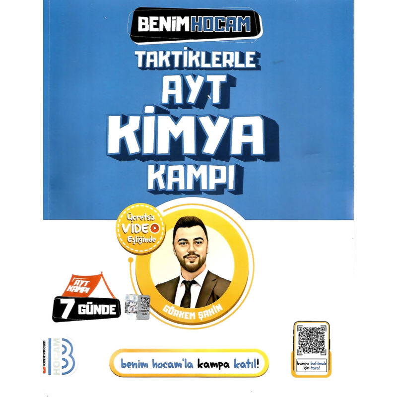 Taktiklerle AYT Kimya Kampı Benim Hocam Yayınları