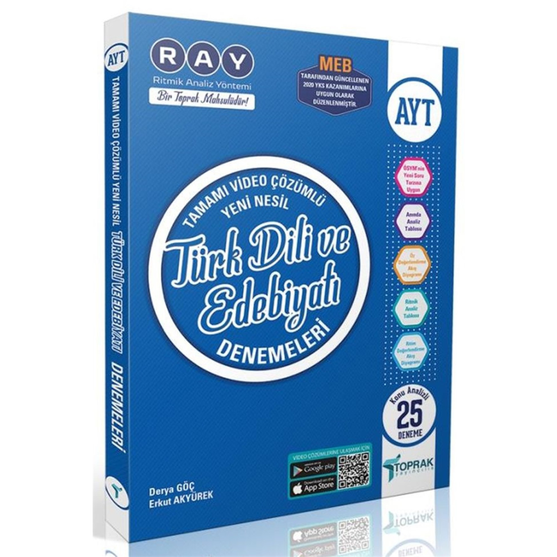 AYT Türk Dili ve Edebiyatı Ray Konu Analizli 25 Deneme