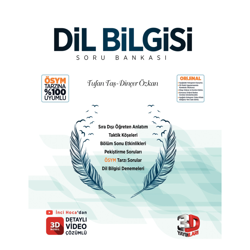 3D Dil Bilgisi Soru Bankası