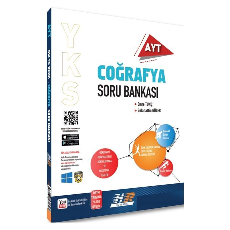 AYT Coğrafya Soru Bankası Hız ve Renk