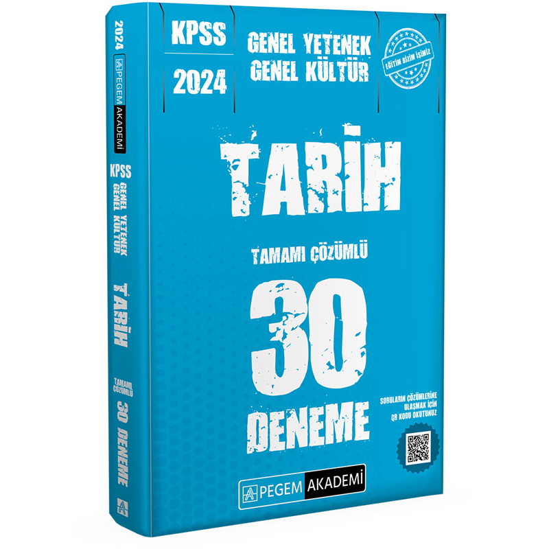 2024 KPSS Genel Kültür Genel Yetenek Tarih 30 Deneme