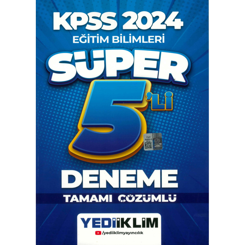 SÜPER 5'lİ DENEME TAMAMI ÇÖZÜMLÜ