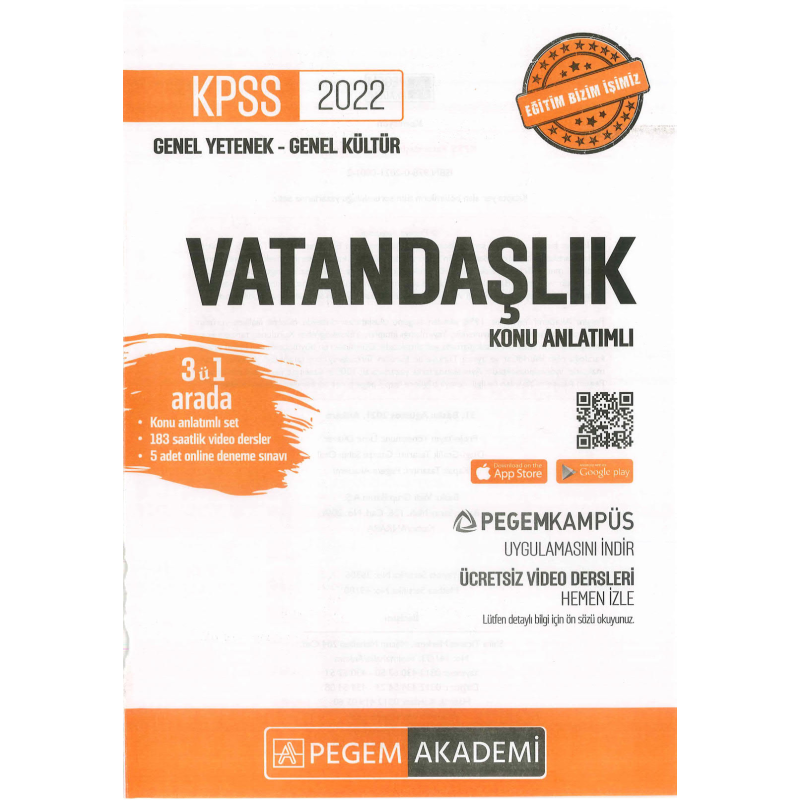 VATANDAŞLIK KONU ANLATIMI